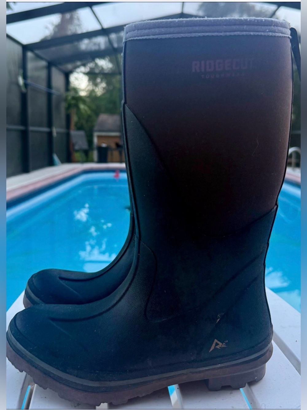 Ridgecut Farmsteader Boots Rc21 4TS Black Women’s 6